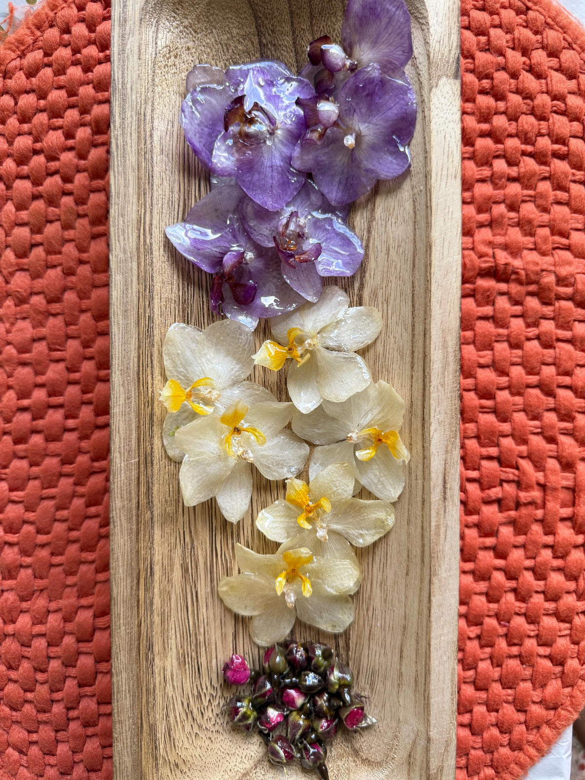 Preserved Orchid Hairpin, Bridal Hairpins, Real Orchid Hair Clips